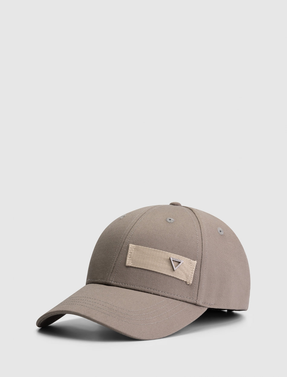 Easy Triangle Label Cap | Taupe